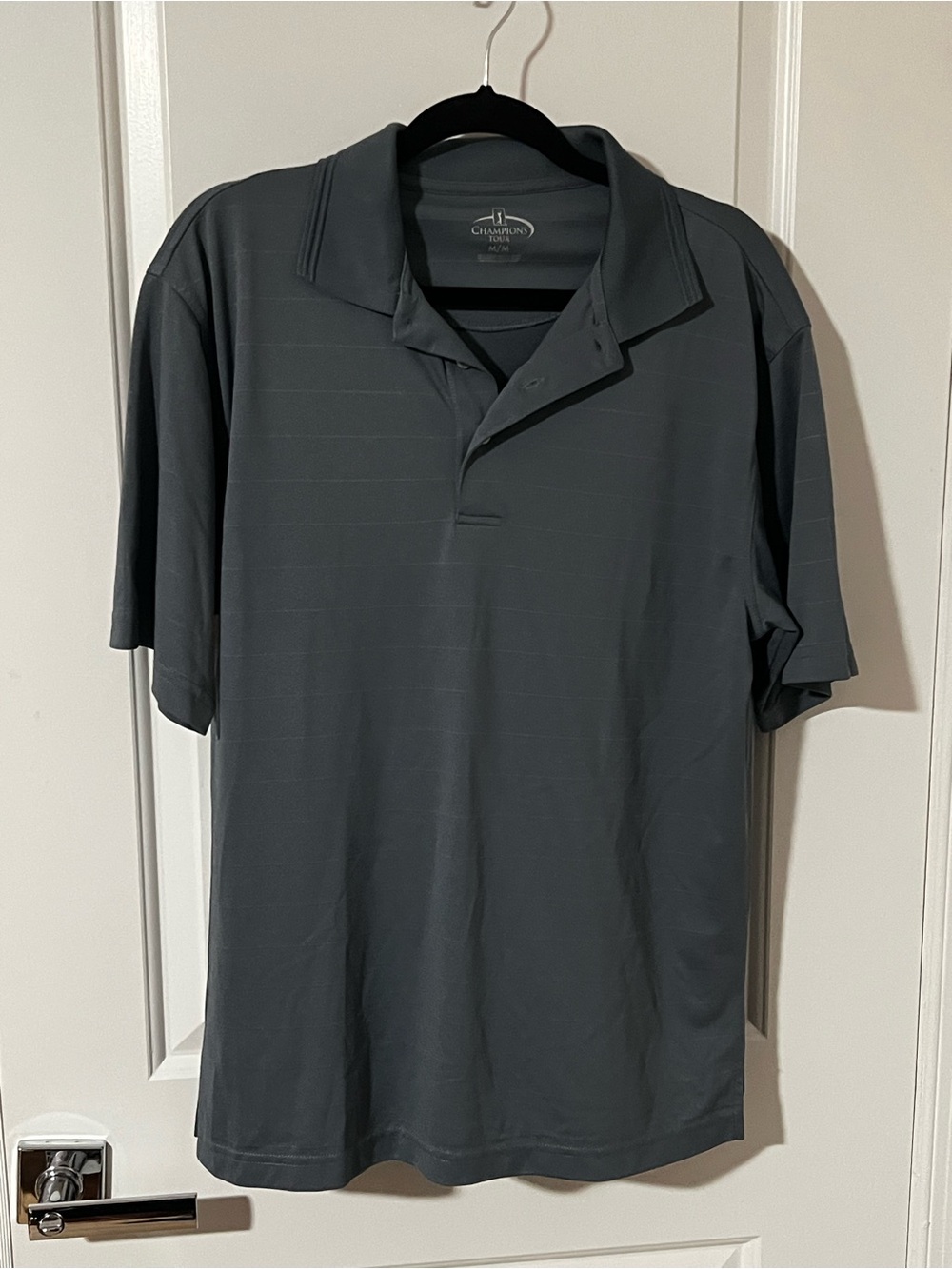 Champions Tour Men’s Medium Gray Polo Shirt